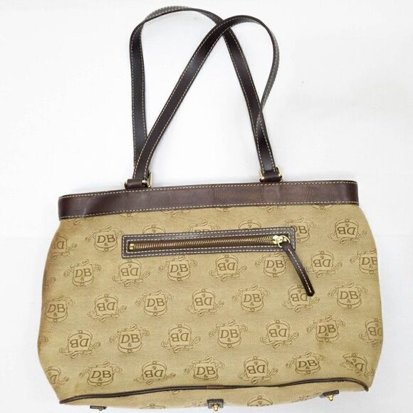 Dooney & Bourke Signature Large Shoulder Bag & Eyeglasses case - Picture 3 of 9